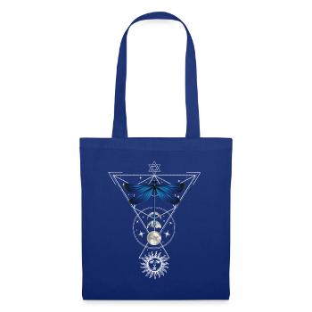 Okklutismus Mond Phase Witchcraft Libelle Tarot - Stoffbeutel - Royalblau - Vorne