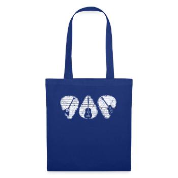 Guitars Gift Guitarists Retro Plectrum Music - Tote Bag - royal blue - Front