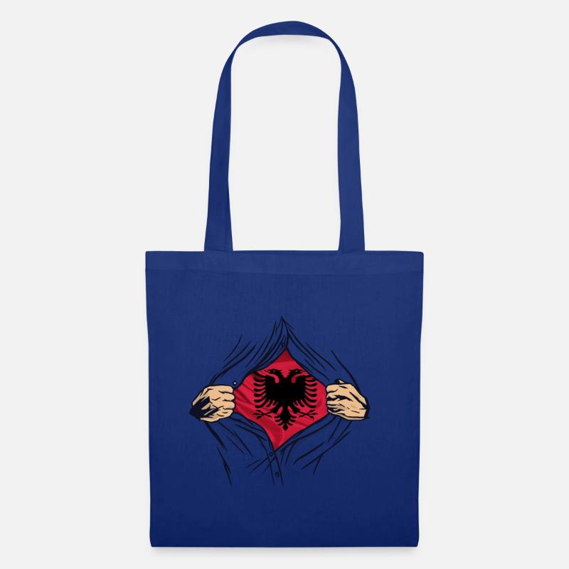 Superheld Albaner - Stoffbeutel - Royalblau