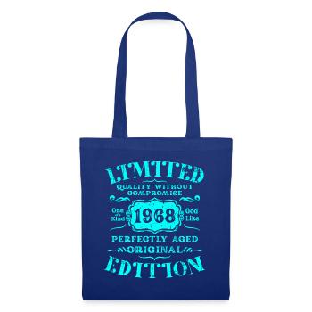 Anniversaire 1968 Édition Limitée Cadeau Occasion Cool - Sac en tissu - bleu royal - Devant