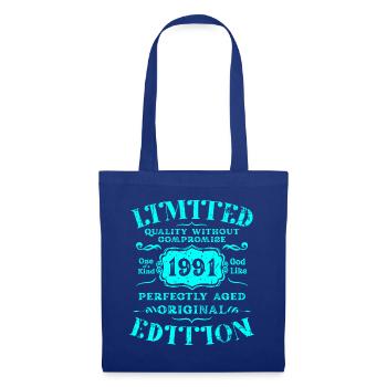 Birthday 1991 Limited Edition Gift Used Cool - Tote Bag - royal blue - Front