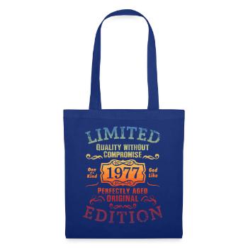 Anniversaire 1977 Édition Limitée Cadeau Occasion Cool - Sac en tissu - bleu royal - Devant