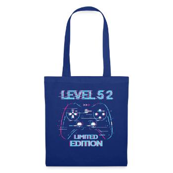 Birthday Level 52 Gaming Limited Edition Gamer - Tote Bag - royal blue - Front