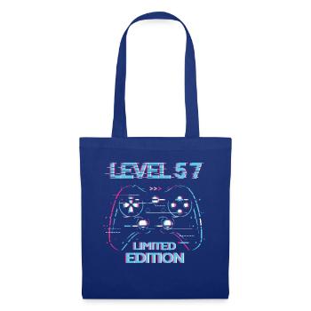 Birthday Level 57 Gaming Limited Edition Gamer - Tote Bag - royal blue - Front