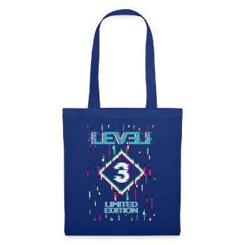 Birthday Level 3 Gaming Limited Edition Gamer - Tote Bag - royal blue - Front