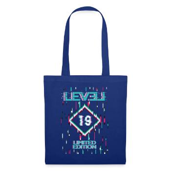 Birthday Level 19 Gaming Limited Edition Gamer - Tote Bag - royal blue - Front