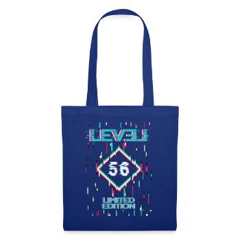 Birthday Level 56 Gaming Limited Edition Gamer - Tote Bag - royal blue - Front