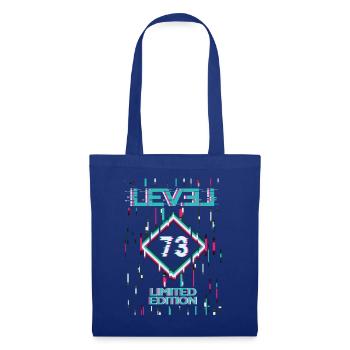 Birthday Level 73 Gaming Limited Edition Gamer - Tote Bag - royal blue - Front
