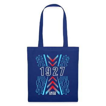 Geburtstag 1927 Gaming Limited Edition Gamer - Stoffbeutel - Royalblau - Vorne