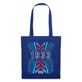 Geburtstag 1933 Gaming Limited Edition Gamer - Stoffbeutel - Royalblau - Vorne
