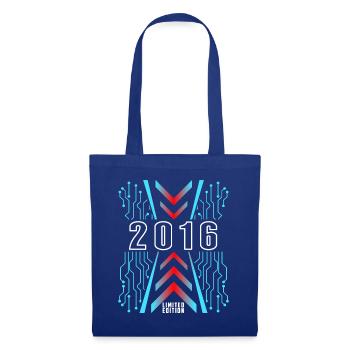 Geburtstag 2016 Gaming Limited Edition Gamer - Stoffbeutel - Royalblau - Vorne
