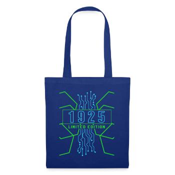 Geburtstag 1925 Gaming Limited Edition Gamer - Stoffbeutel - Royalblau - Vorne