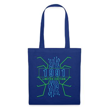 Anniversaire 1991 Gaming Limited Edition Gamer - Sac en tissu - bleu royal - Devant