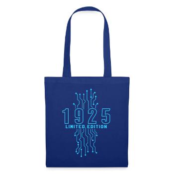 Geburtstag 1925 Gaming Limited Edition Gamer - Stoffbeutel - Royalblau - Vorne