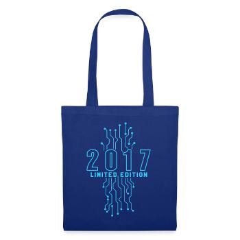 Geburtstag 2017 Gaming Limited Edition Gamer - Stoffbeutel - Royalblau - Vorne