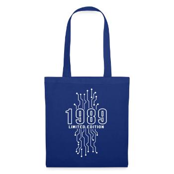 Geburtstag 1989 Gaming Limited Edition Gamer - Stoffbeutel - Royalblau - Vorne