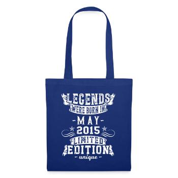 Anniversaire Mai 2015 Edition Limitée Millésime - Sac en tissu - bleu royal - Devant
