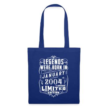 Birthday January 2004 year Limited Edition - Tote Bag - royal blue - Front