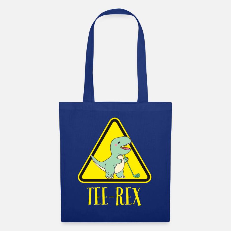 Tee-Rex! Der T-Rex. - Stoffbeutel - Royalblau
