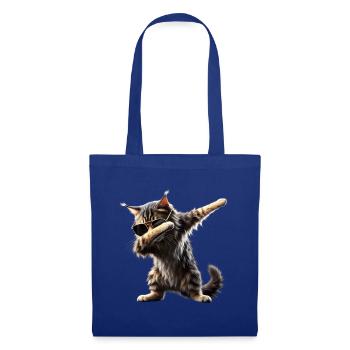 Dabbing Maine Coon Motif Cat Dab Cool Pets - Tote Bag - royal blue - Front