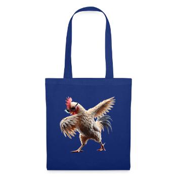 drôle dabbing poulet fermier amoureux des animaux dab - Sac en tissu - bleu royal - Devant