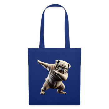 Funny Dabbing Dogs Animal Lover Dab Bulldog - Tote Bag - royal blue - Front