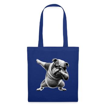 Funny Dabbing Dogs Animal Lover Dab Bulldog - Tote Bag - royal blue - Front