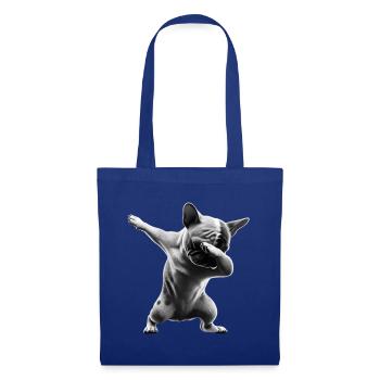 Funny Dabbing Dogs Animal Lover Dab Bulldog - Tote Bag - royal blue - Front