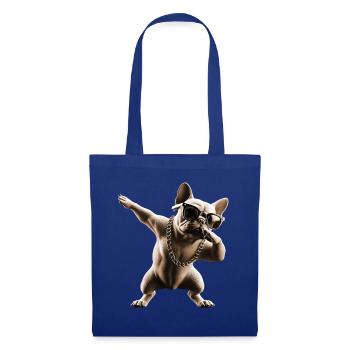 Funny Dabbing Dogs Animal Lover Dab Bulldog - Tote Bag - royal blue - Front