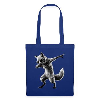 Lustiger Dabbing Fuchs Dance Tierliebhaber Dab - Stoffbeutel - Royalblau - Vorne