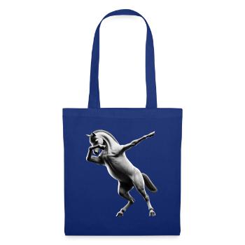 Funny Dabbing Horse Dancing Animal Lover Dab - Tote Bag - royal blue - Front