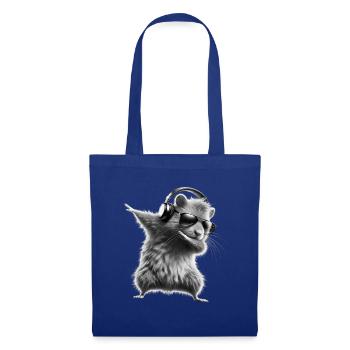 Funny Dabbing Hamster Rodent Animal Lover - Tote Bag - royal blue - Front