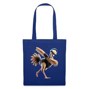 Funny Dabbing Ostrich Bird Animal Lover Ostrich - Tote Bag - royal blue - Front