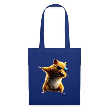 Funny Dabbing Hamster Rodent Animal Lover - Tote Bag - royal blue - Front