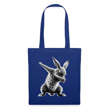Funny Dabbing Rabbit Animal Lover Animals - Tote Bag - royal blue - Front