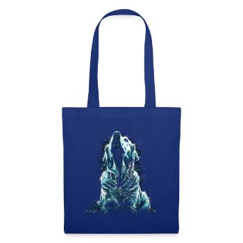 Lustige Golden Retriever Hund Kunst Hundebesitzer - Stoffbeutel - Royalblau - Vorne