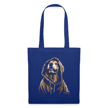 Lustige Golden Retriever Hund Kunst Hundebesitzer - Stoffbeutel - Royalblau - Vorne