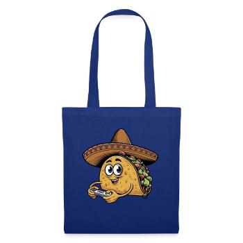 Funny Fast Food Gaming Pizza Gamer Gamer Gaming - Tote Bag - royal blue - Front