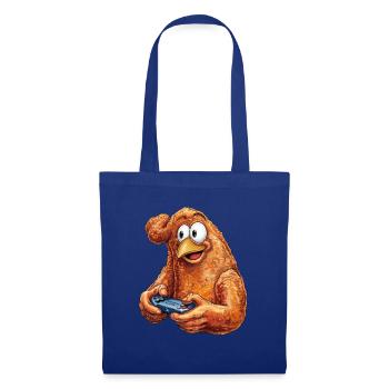 Funny Fast Food Gaming Pizza Gamer Gamer Gaming - Tote Bag - royal blue - Front