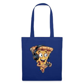 Funny Fast Food Gaming Pizza Gamer Gamer Gaming - Tote Bag - royal blue - Front