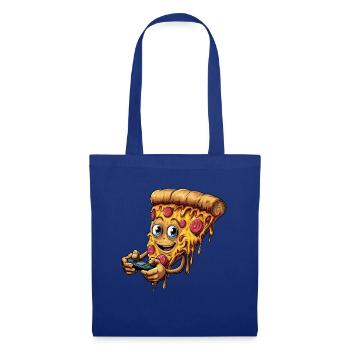 Funny Fast Food Gaming Pizza Gamer Gamer Gaming - Tote Bag - royal blue - Front
