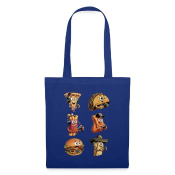 Funny Fast Food Gaming Pizza Gamer Gamer Gaming - Tote Bag - royal blue - Front