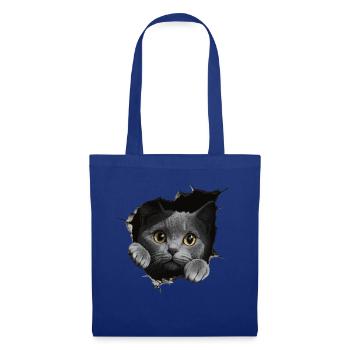 Funny Cats Cat Owner Cute Cat Pet - Tote Bag - royal blue - Front