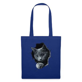 Funny Cats Cat Owner Cute Cat Pet - Tote Bag - royal blue - Front