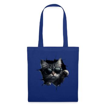 Funny Cats Cat Owner Cute Cat Pet - Tote Bag - royal blue - Front
