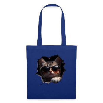 Funny Cats Cat Owner Cute Cat Pet - Tote Bag - royal blue - Front