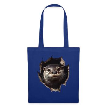 Funny Otter Otter Lover Cute Otter Zoo - Tote Bag - royal blue - Front