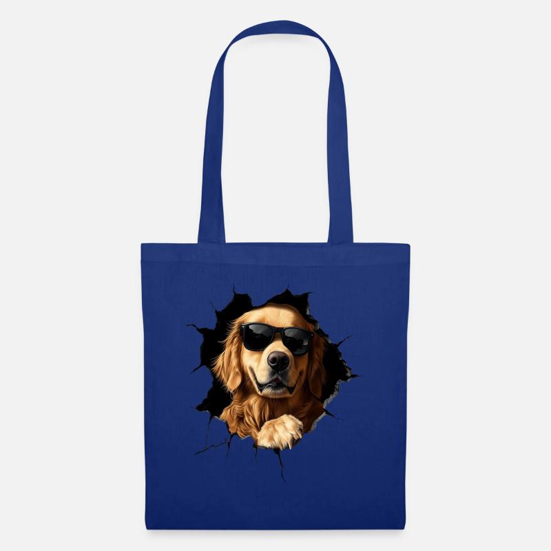 Lustiges Hunde Hundebesitzer Süßer Hund Retriever - Stoffbeutel - Royalblau