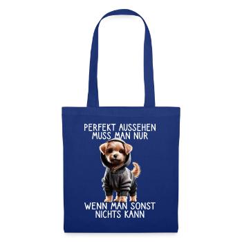 Funny Dog Saying Animal Lover Funny Dog Dog - Tote Bag - royal blue - Front