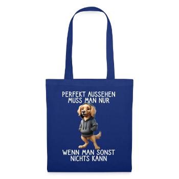 Funny Dog Saying Animal Lover Funny Dog Dog - Tote Bag - royal blue - Front